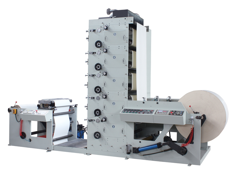 Automatic Vertical Type Multi-color Flexo Printing Machine