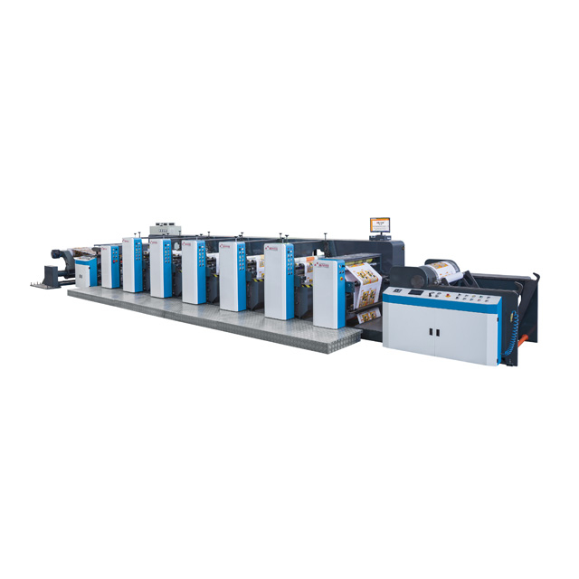 HRY-1000 Color Paper Cup Flexo Printing Machine
